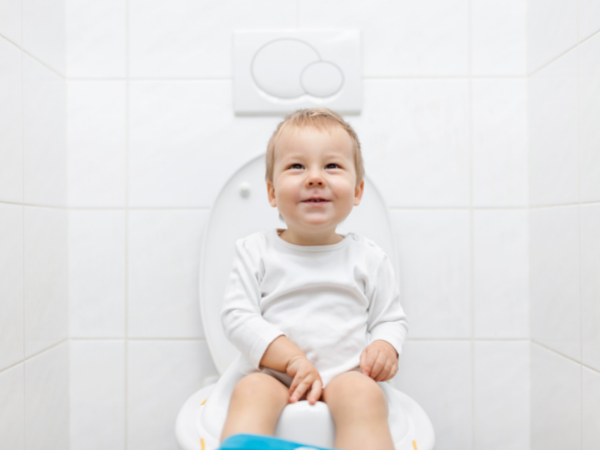 The four stages of toilet learning explained